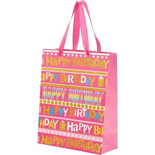 Пакет подарунковий JC121067 Малиновий - фото 1