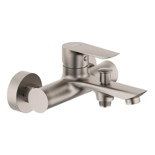 Змішувач для ванни нікель Imprese Vaclav f03206406AA Нікель - фото 1