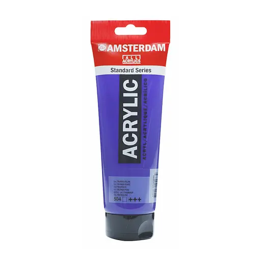 Фарба акрилова Amsterdam 504, Ультрамарин 120 мл CD
