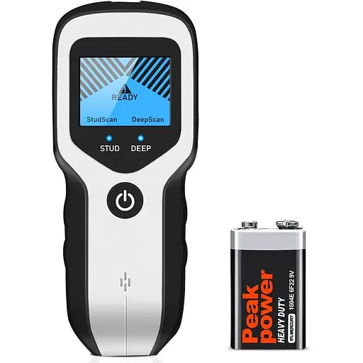 Детектор стін FOLAI Finder для пошуку по краях та центру деревини, проводів змінного струму під напругою, металевих шипів