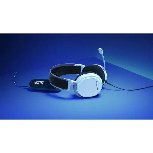 Ігрова гарнітура SteelSeries Arctis Pro + GameDAC White PC/PS/MAC - фото 7