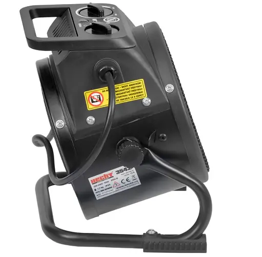 Керамічний обігрівач HECHT 3542 2,0 кВт, площа обігріву 20 кв.м., підлоговий/настільний, чорний - фото 4