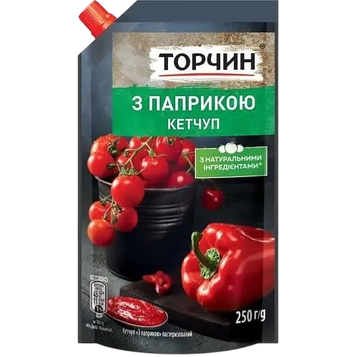 Набір Торчин: кетчуп З паприкою 250 г + майонез Домашній 50% 150 г - фото 2