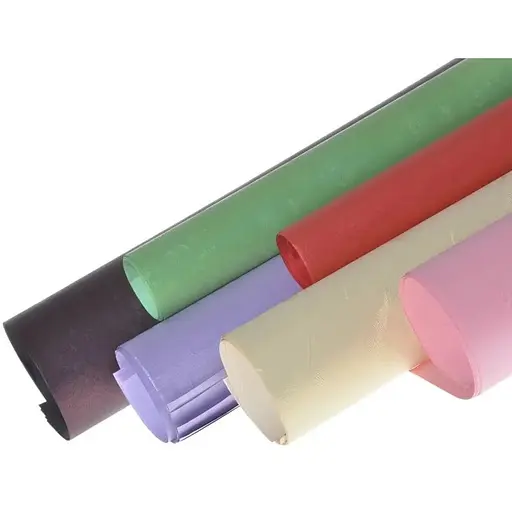 Однотонная бумага для подарка