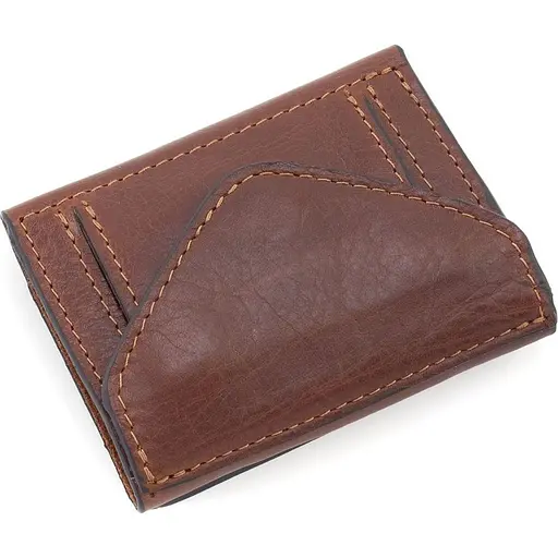 Жіночий шкіряний гаманець Grande Pelle 8х10х2 см acs0029359 - фото 3