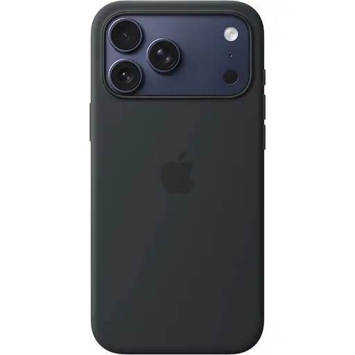 Чехол Silicone Case with Button, Animation & MagSafe для Apple iPhone 17 Pro Max Black AAA (149948) - фото 3