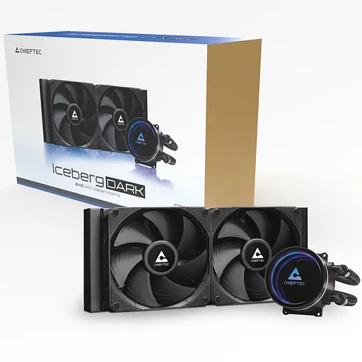 СВО Chieftec Iceberg 240 DARK (CLC-240-BLK) - фото 10