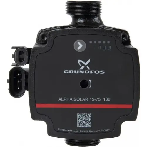 Циркуляционный насос Grundfos Alpha Solar 15-75 130 (98989298) - фото 3