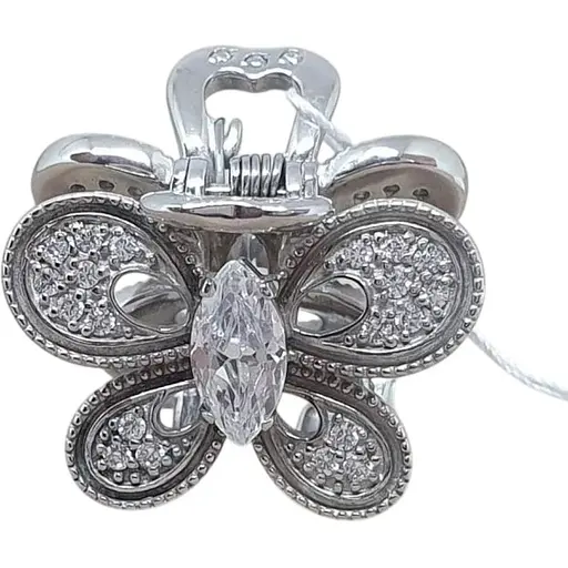 Срібна шпилька для волосся Ірій з фіанітами. 9311 БЕЛ