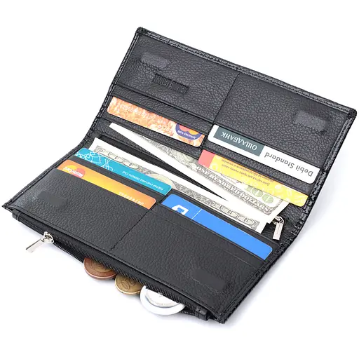 Кожаный женский кошелек ST Leather 19х9х1.5 см acs0029430 - фото 7