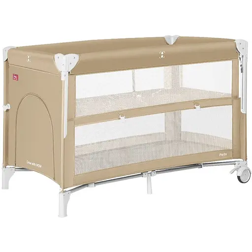 Манеж Carrello Porta CRL-18103 Sand Beige со вторым дном /1/MOQ - фото 1