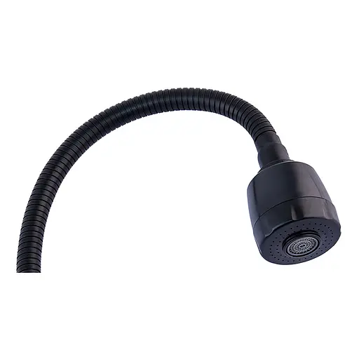 Змішувач для кухні Mixxus Magnum 011 з гнучким виливом MI6200 Чорний матовий - фото 2