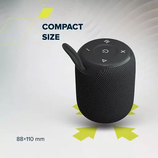 Портативна акустика Canyon OnMove 9 IPX6 TWS 10W Black (CNE-CBTSP9) - фото 9