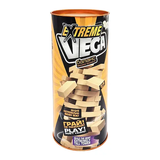 Настільна гра "Vega міні" Danko Toys VGE-01 у тубусі, 54 бруска - фото 1