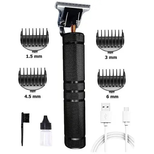 Профессиональная беспроводная машинка-триммер для стрижки Geemy Gm 6603 черный