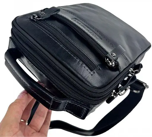 Чоловіча шкіряна сумка. Ruff Ryder sum0027161 - фото 6