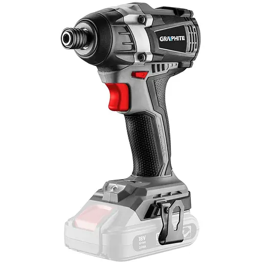 Гайковерт ударный Graphite Energy+ 18В бесщеточный 2700 об/мин 200 Нм 3 скорости 1.2 кг без АКБ и ЗП