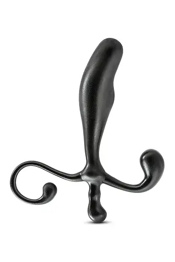 Стимулятор простати Anal Adventures Prostate Stimulator, 12.7 см чорний - фото 5