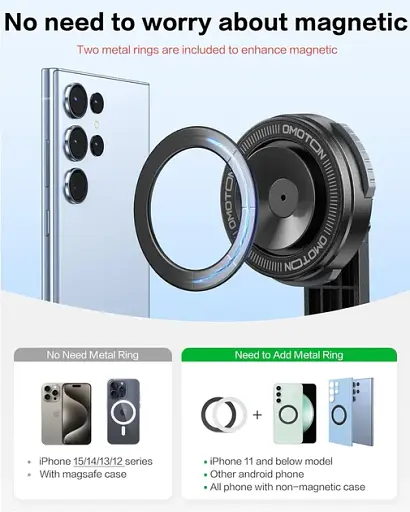 Штатив Omoton VM03 Черный - фото 3