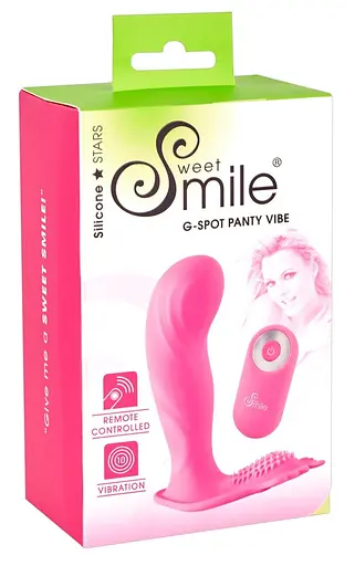 Вибратор Sweet Smile G-Spot Panty Vibe 11.7 см розовый - фото 8