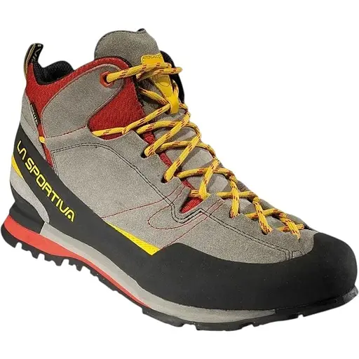 Ботинки LaSportiva Boulder X Mid GTX 44 Grey/Red LaSportiva (1052-17EGR 44)