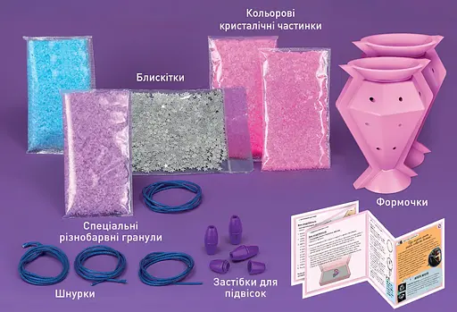 Блискучі діаманти Rozum - Набір для творчості (R078UA) - фото 2