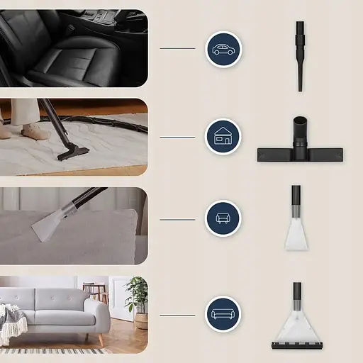 Пилосос Zeegma Zonder Wash Grey багатофункціональний миючий - фото 4