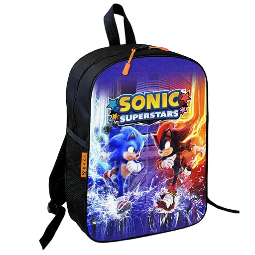 Рюкзак школьный детский Супер Соник «Super Sonic» 36х27 см для мальчика (01149)