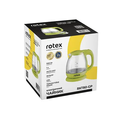 Чайник Rotex RKT80-GP стекло - фото 8