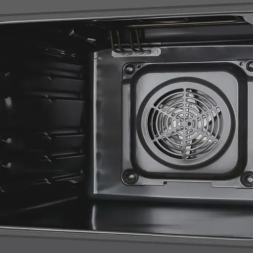 Духовка электрическая Hansa 60 см 62 л A гриль эмаль легкого очищения черный - фото 4