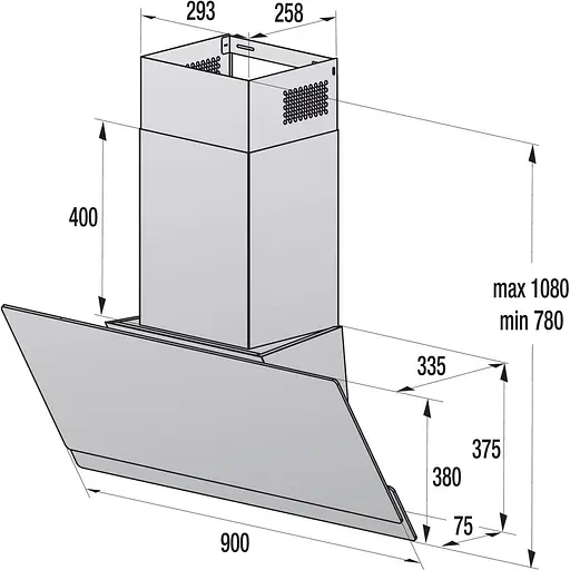 Вытяжка наклонная Gorenje WHI949EXBG [142693] - фото 5