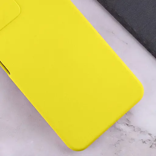 Чохол Lakshmi Silicone Cover Full Camera AAA для Xiaomi Redmi 13 4G/Poco M6 4G Жовтий/Yellow - фото 2