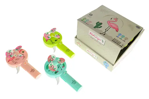 Вентилятор ручной Фламинго, KD082 (В ассортименте) - фото 2