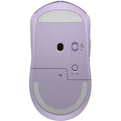 Мышь беспроводная HP 400 Quiuet, 5 кн., 1200 dpi фиолетовая - фото 3