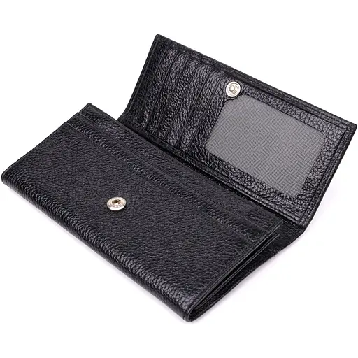 Классический женский кошелек из натуральной кожи Canpellini 18х9.5х2.5 см acs0029664 - фото 6