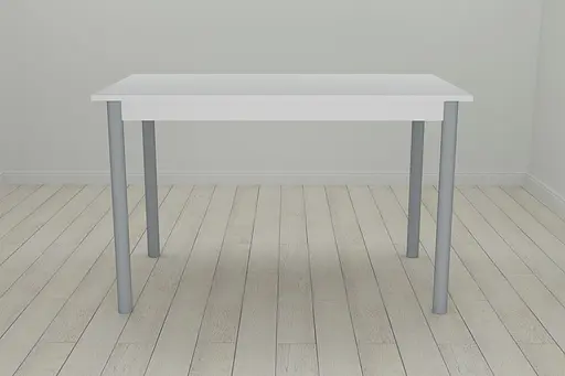 Стіл кухонний Ferrum-decor Беніта 75x120x60 Сірий ДСП Біле 16мм (FRD-106269) - фото 3