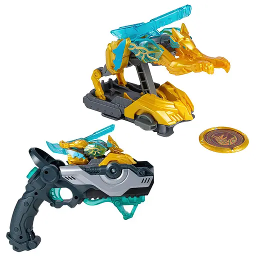 Ігровий набір Screechers Wild! S5 L1 V2 Солент запускач-бластер та машинка-трансформер (KS686114) - фото 3