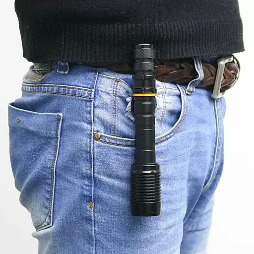 Ручной фонарик Bailong Police BL-2804-T6 + 2х18650 1000лм (5 режимов) с креплением для велосипеда - фото 8