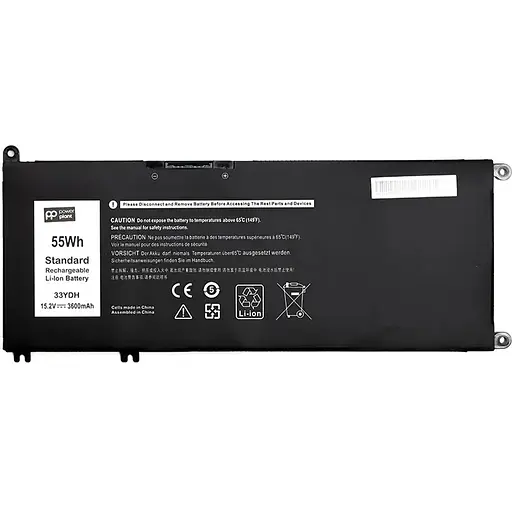 Акумулятор PowerPlant для ноутбуків DELL Inspiron 15 7577 (33YDH) 15.2V 3600mAh