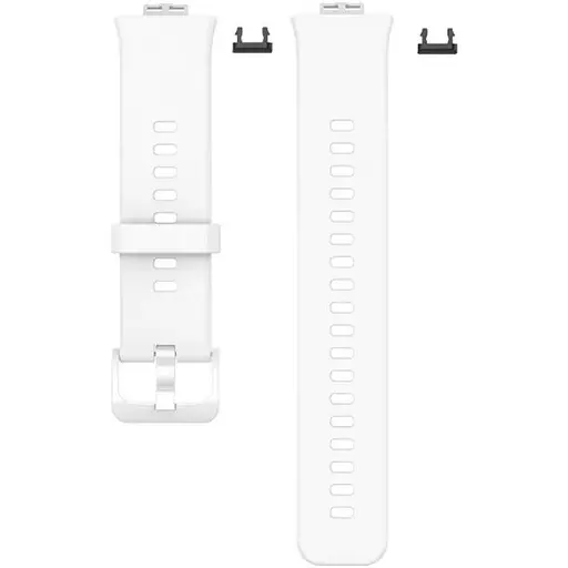 Ремешок DK для Huawei Watch Fit / Fit SE Silicone Sport Full Light Classic (white) - фото 2
