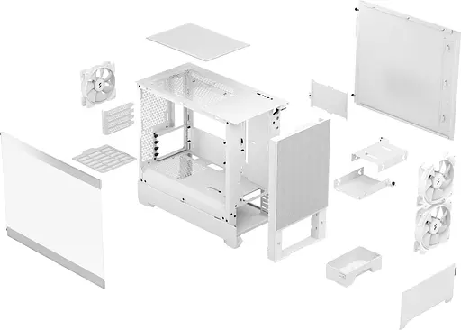 Корпус Fractal Design Pop Mini Air RGB white (FD-C-POR1M-01) Без БП - фото 11