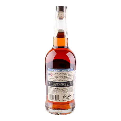 Виски 15 Stars First West Straight Bourbon Whiskey 53% 0,75 л - фото 2