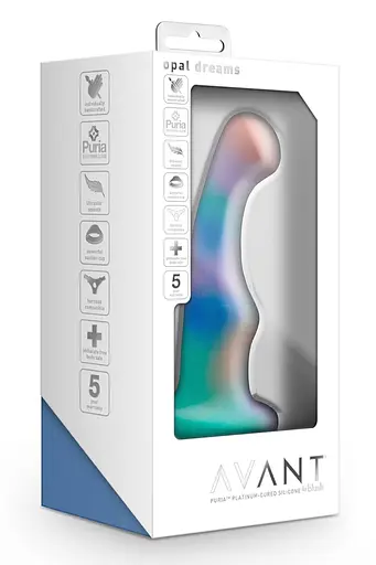 Фалоімітатор Blush Avant Opal Dreams Aqua 15.2 см (мульті) - фото 9