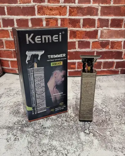 Металевий професійний тример Kemei KM-H7 - фото 2