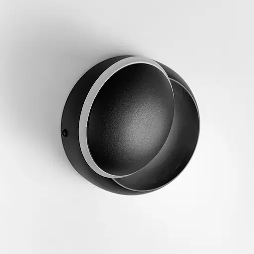 Світлодіодне чорне бра SIRIUS Line F W 089-145 BK - фото 5