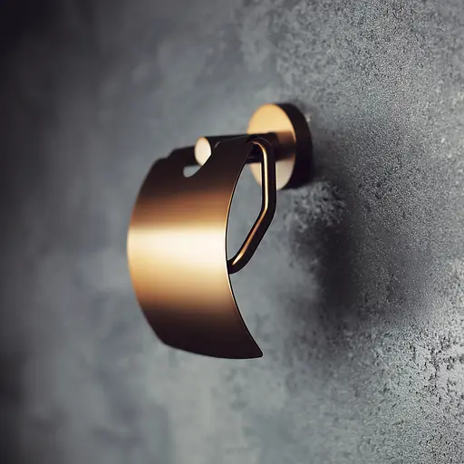 Держатель для туалетной бумаги Bemeta Amber 155112012 Золотой - фото 2