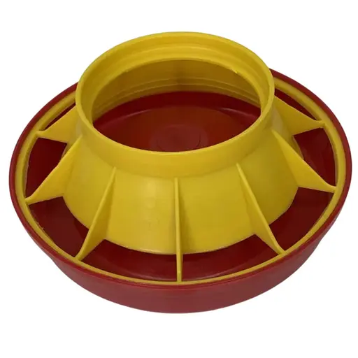 Годівниця для домашньої птиці - ребро на банку - фото 1