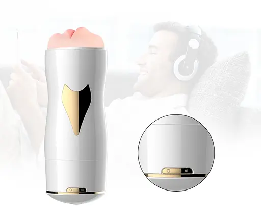 Автоматический мастурбатор B - Series Fox (белый) - фото 8