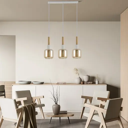 Накладний світильник Ardero BL1433-2 DENVER під лампу білий - фото 3