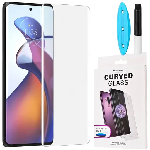 Захисне скло DK UV Curved для Motorola Edge 30 Ultra/Moto X30 Pro clear